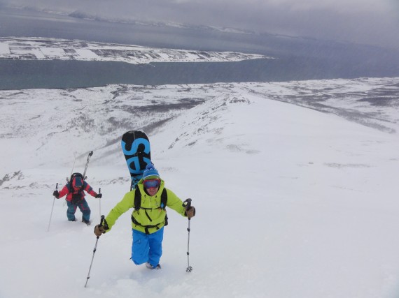 John and Bjarne in Lyngen