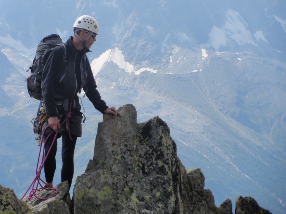 Alpine climbing with AscentDescent