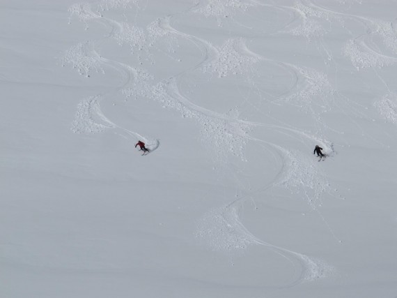 Guiding last week in great spring conditions. Photo: Jimmy Halvardsson